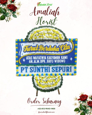Papan Bunga Duka di Lolayan